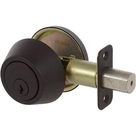 Delaney Hardware CALLAN 200S-US10B SINGLE DEADBOLT KA2000
